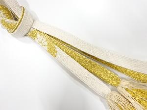 正絹　撚り房　手組帯締め